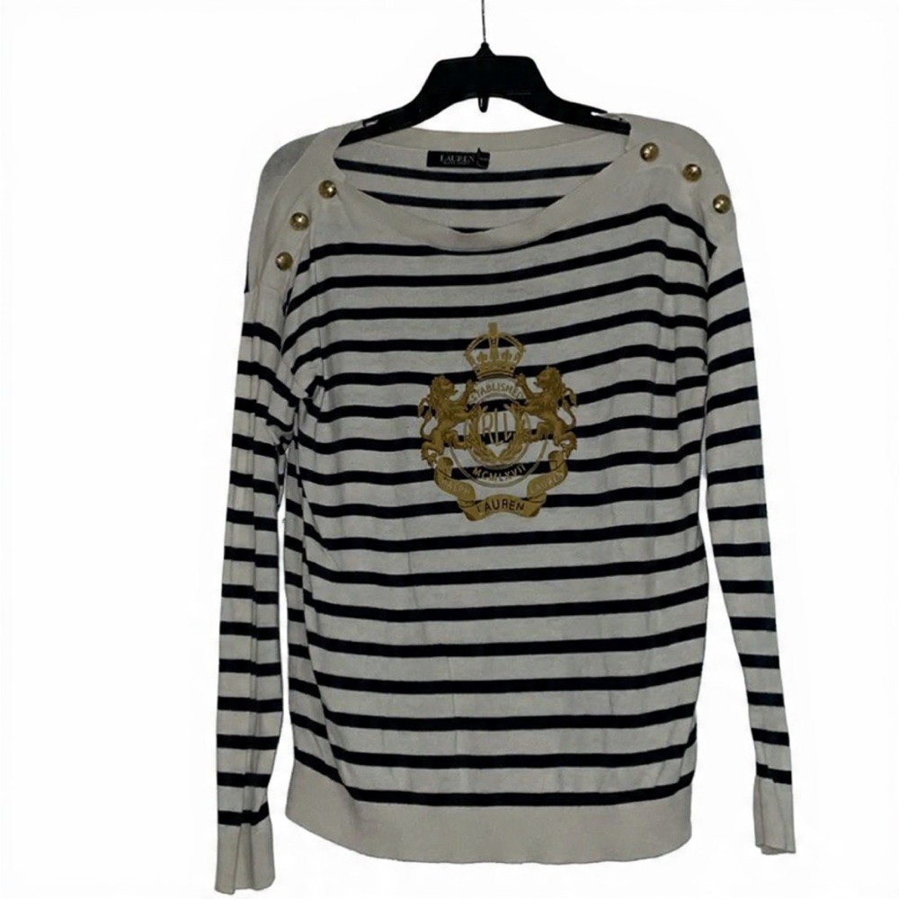 Faithful Ministries, Co. & Works RL barely worn sweater for winter, spring, fall